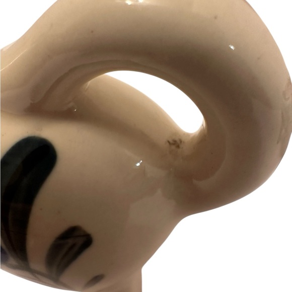 Ceramic Cow Creamer Pitchers Set of 2 Hand Painted Floral Farmhouse Home Decor - Picture 8 of 12